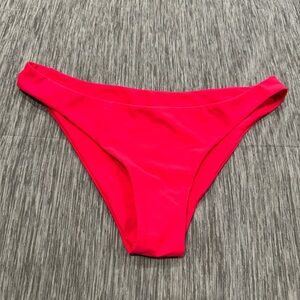 Red bikini bottom